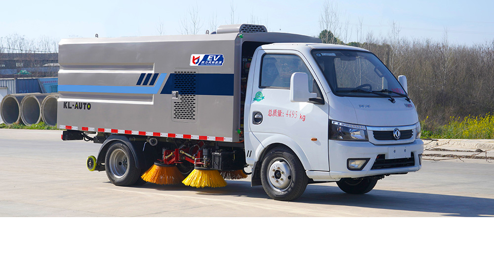 东风途逸纯电扫路车