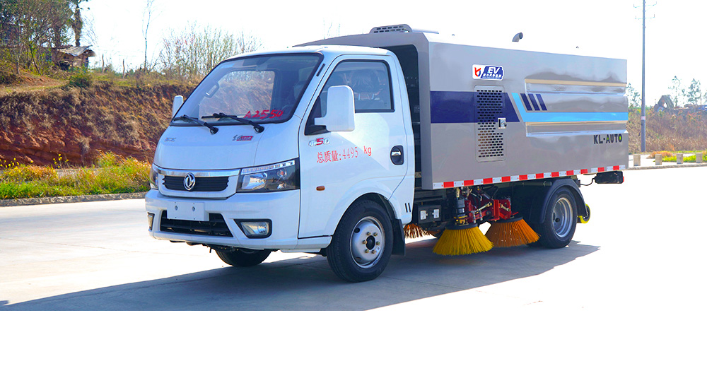 东风途逸纯电扫路车